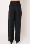 מכנסיים שחורים לנשים - דגם ניקנור - US-Fashion.tlv